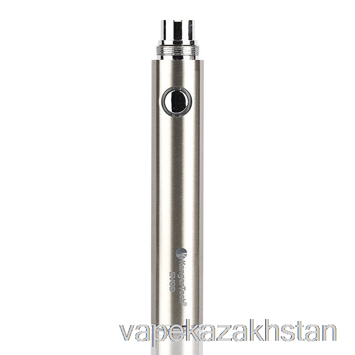 Vape Kazakhstan Kanger EVOD 650mAh / 1000mAh Battery 1000mAh - Stainless Steel